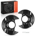 2X Black Brake Dust Shield for Honda CR-V (2017–2024)
