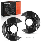 2X Black Brake Dust Shield for Honda CR-V (2017–2024)