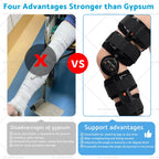 Adjustable Hinged Knee Brace for Universal Fit (ROM Stabilizer)
