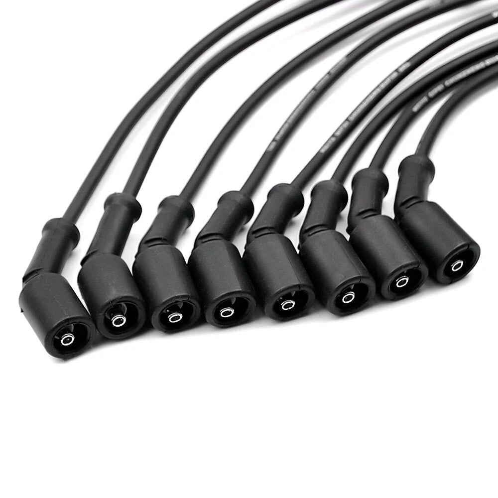 8x 9748HH Wires & 8x 41-962 Iridium Spark Plugs for Chevy GMC (4.8L 5.3L 6.0L)