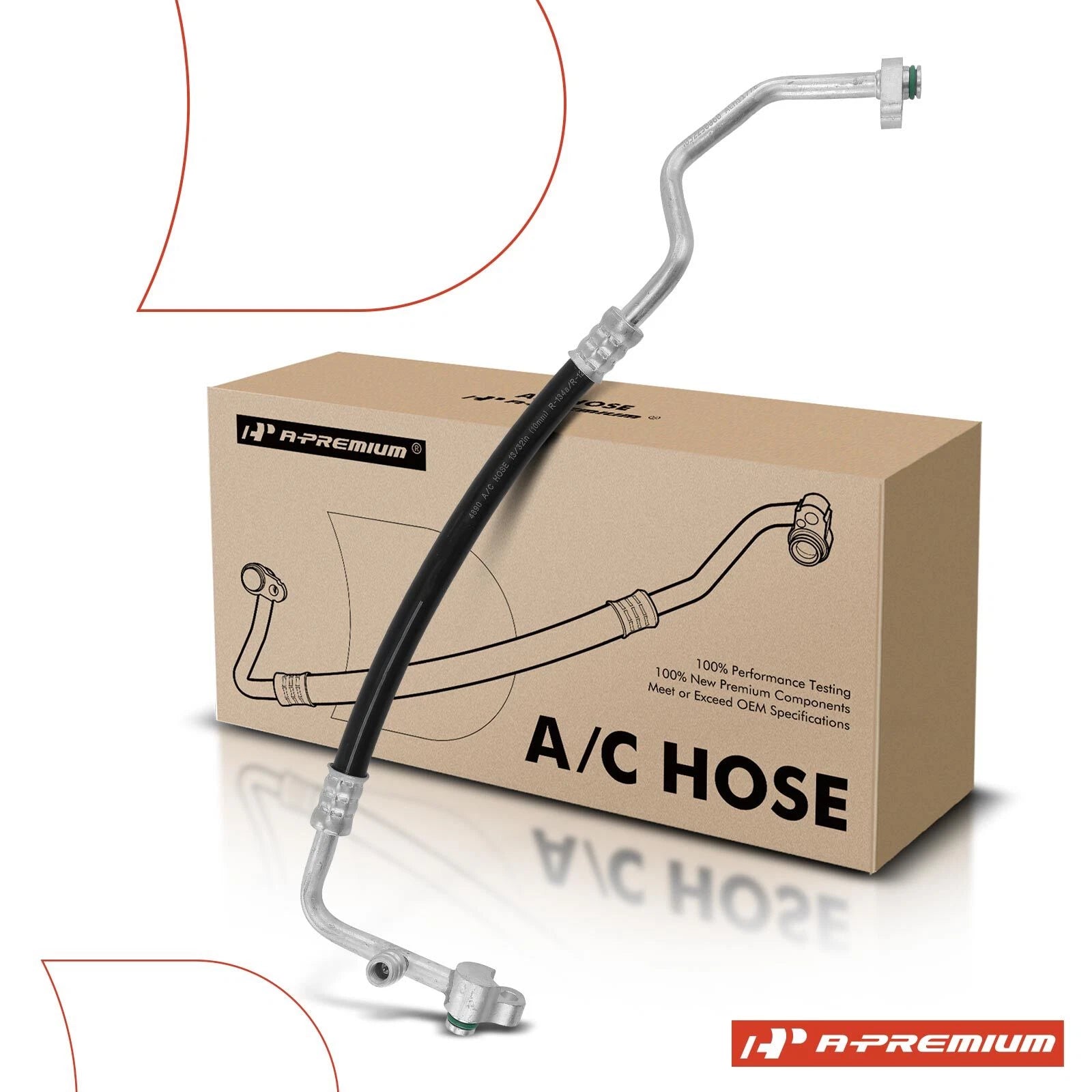A/C Refrigerant Discharge Hose for Subaru Outback (2000–2004)