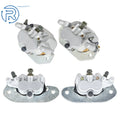 Front & Rear Brake Calipers W/Pads for Yamaha Viking VI YXC700 YXM700 (2015–2021)