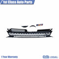 Front Badgeless Hex Mesh Grille for Volkswagen Golf GTI (2010–2014)