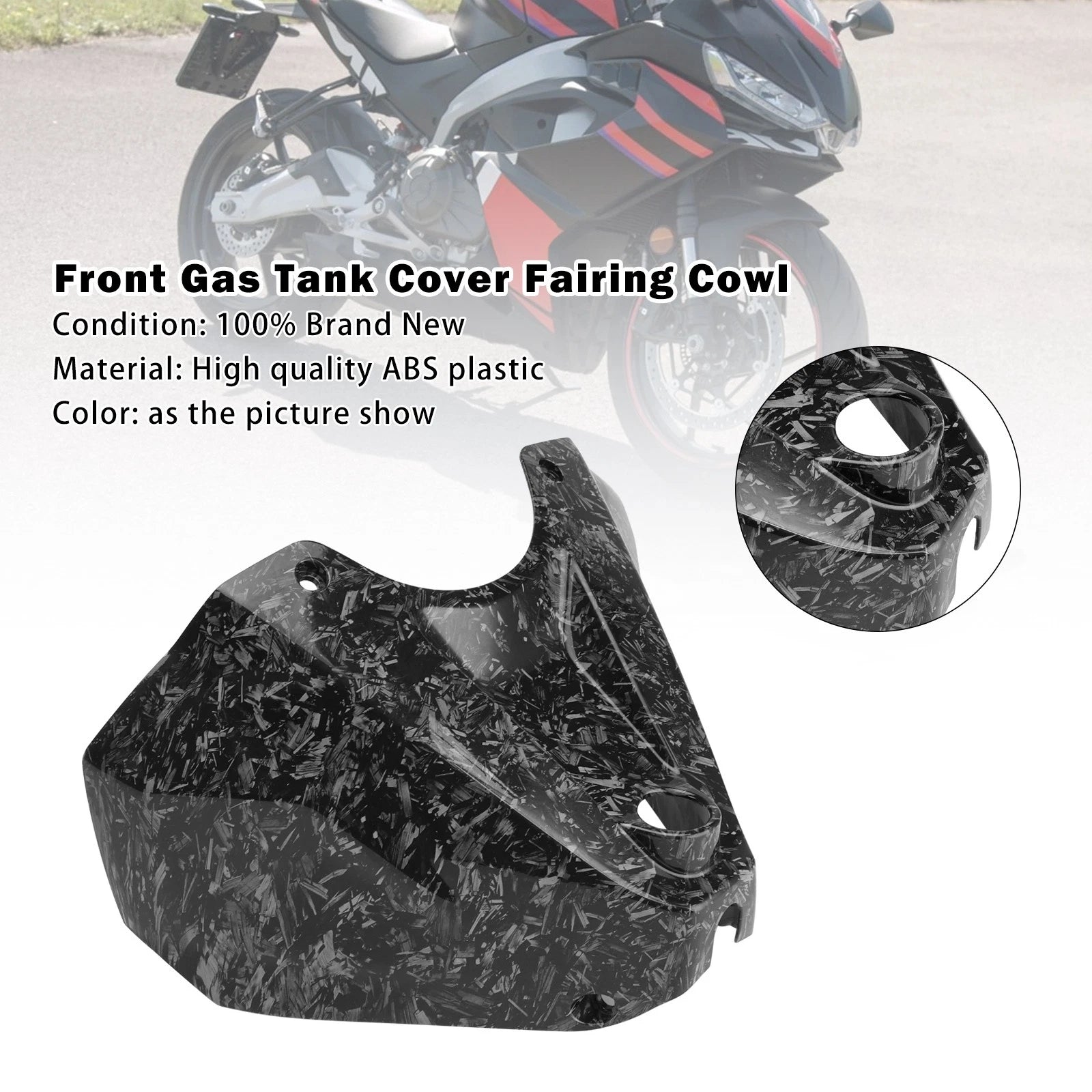 Front Gas Tank Cover Trim for Aprilia RS457 (2024–2025)