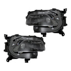 2X Headlight Assembly Set for Jeep Cherokee (2014–2018) Clear Lens HID
