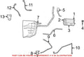 Evaporative Emissions System Lines for Dodge Nitro (2007–2011)
