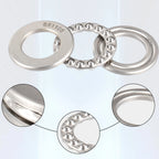 2 Pcs S51105 Thrust Ball Bearing for Various Models (25x42x11mm)