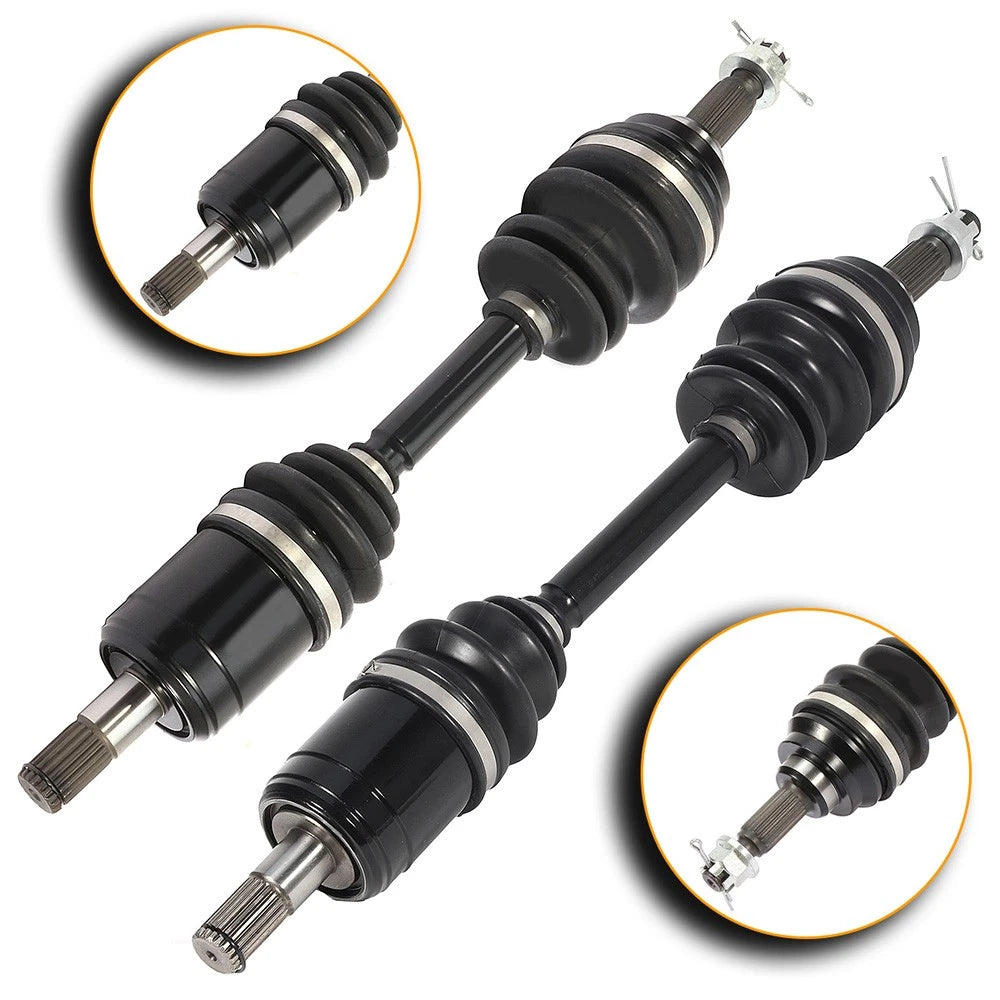 Set of 2 CV Joint Axles for Foreman Rubicon 500 (2001–2004)