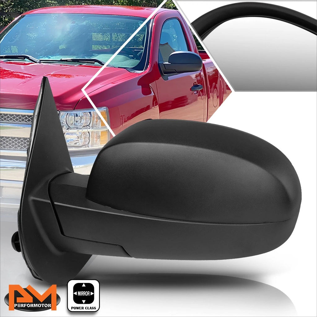 OE Style Powered Adjustment Towing Mirror Left for Silverado Tahoe Sierra (2007–2014)
