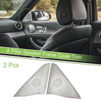 2 x A Pillar Speaker Frame Cover Trim for Mercedes Benz E-Class (2009-2015)