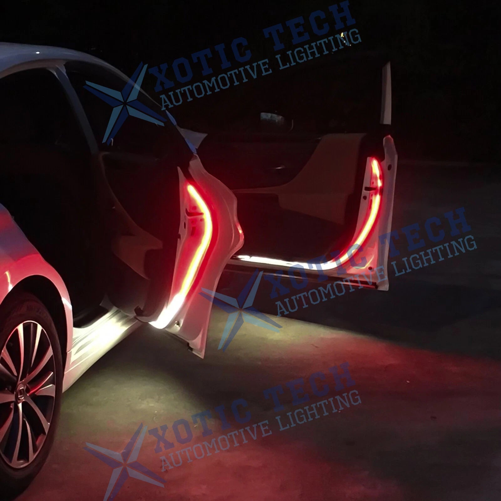 Door Opening Warning LED Strip Light for Universal (2019-2024)