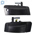 Set of 2 Black Plastic Outside Door Handles for Nissan 350Z (2003–2009)