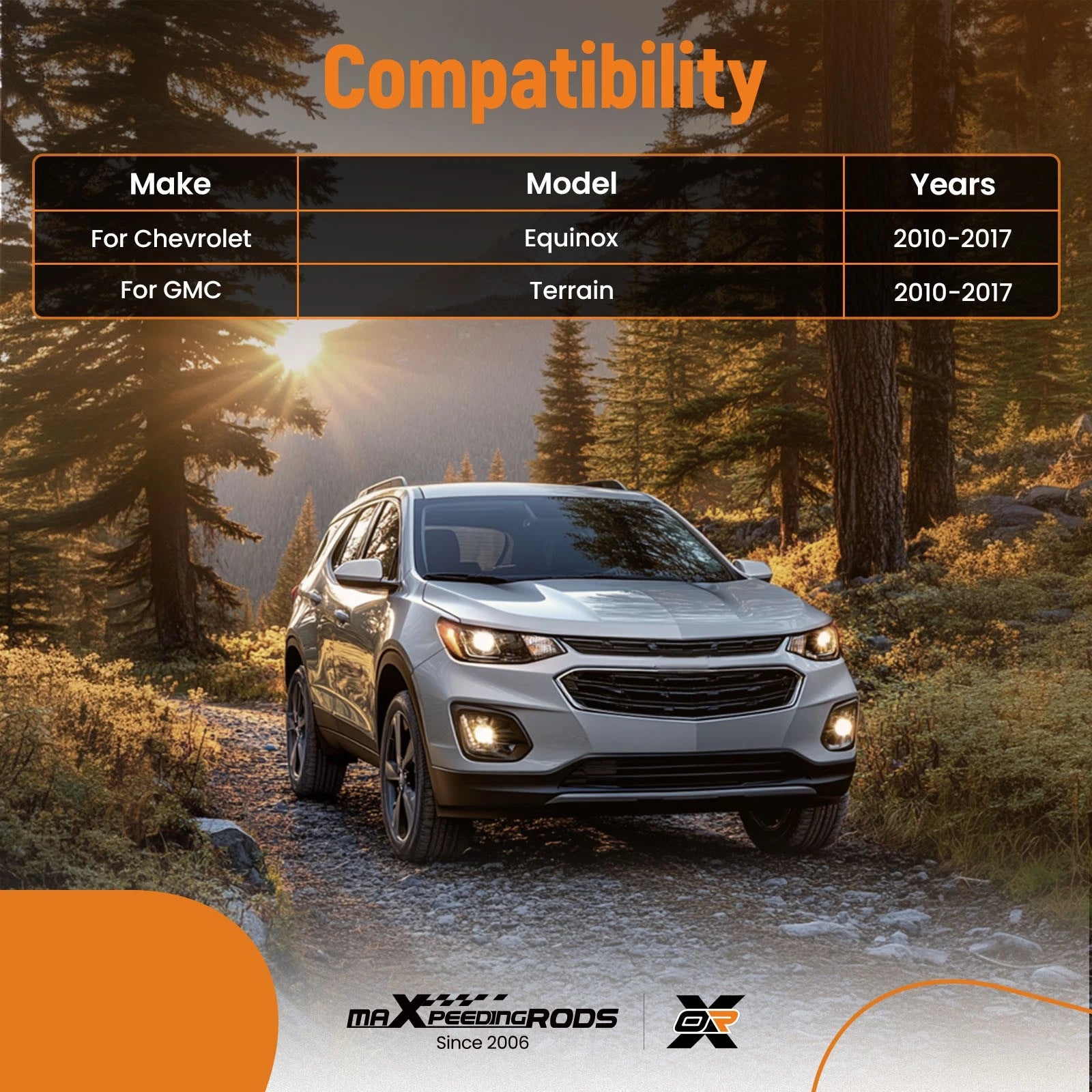 Set of 8 Front Lower Control Arms with Ball Joints for Chevrolet Equinox (2010–2017)