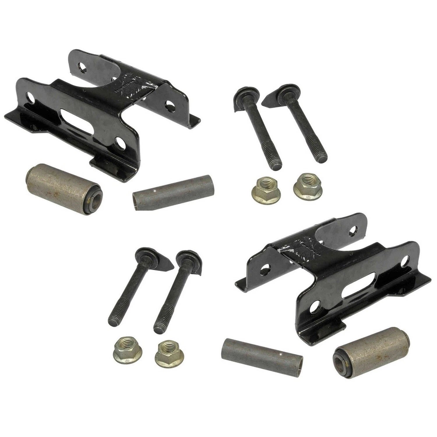 Set of 2 Rear Leaf Spring Shackles for Ford Explorer Sport, Mountaineer (1991–2001)