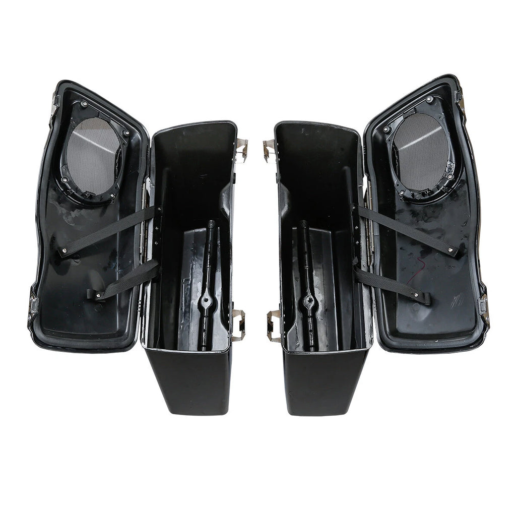 5x7" Speaker Lids & Conversion Brackets for Harley Fatboy (1984–2017)