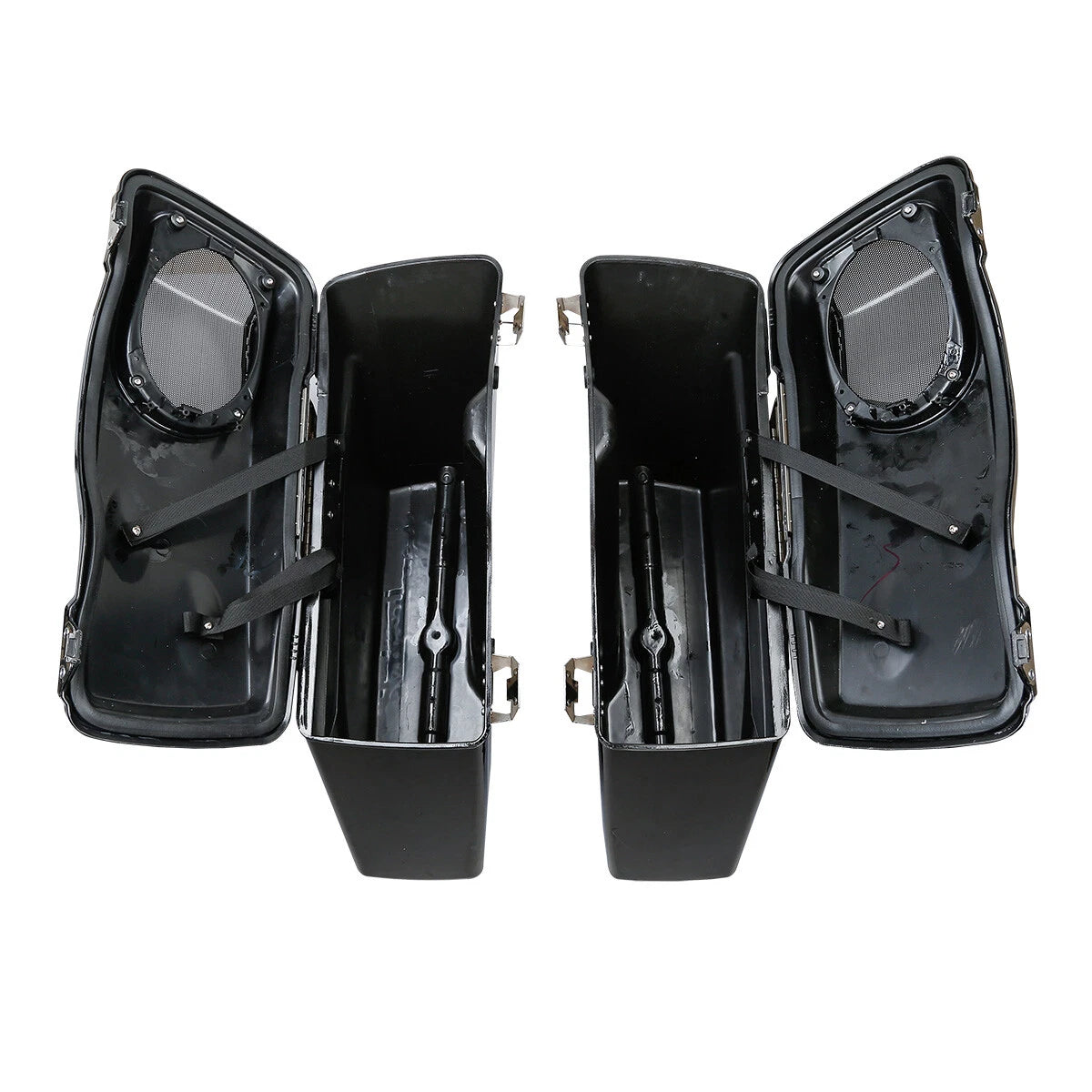 5x7" Speaker Lids & Conversion Brackets for Harley Fatboy (1984–2017)