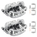 Front Pair Brake Calipers With Bracket for Nissan Xterra 2000–2004 (Frontier 2003–2004)