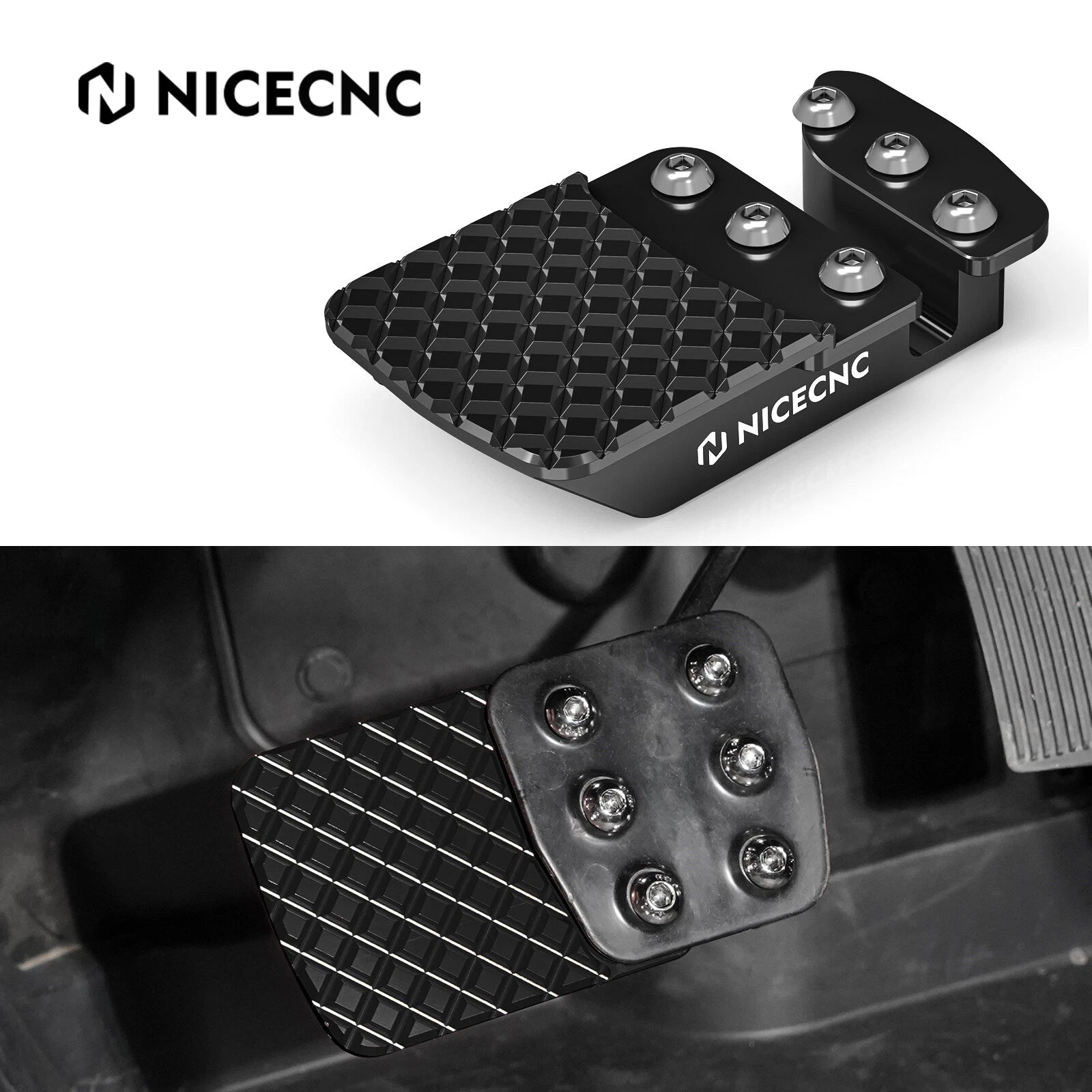 Brake Pedal Extender for Can-Am Maverick X3 (2017–2021) - Aluminum 118cm