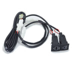 LED QC3.0 USB Port Hub Charger PD for Golf GTI R-Line (2006–2013) MK5 MK6