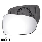 Right White Mirror Glass for Volkswagen Sharan (2010–2020) & Seat (2010–2020)