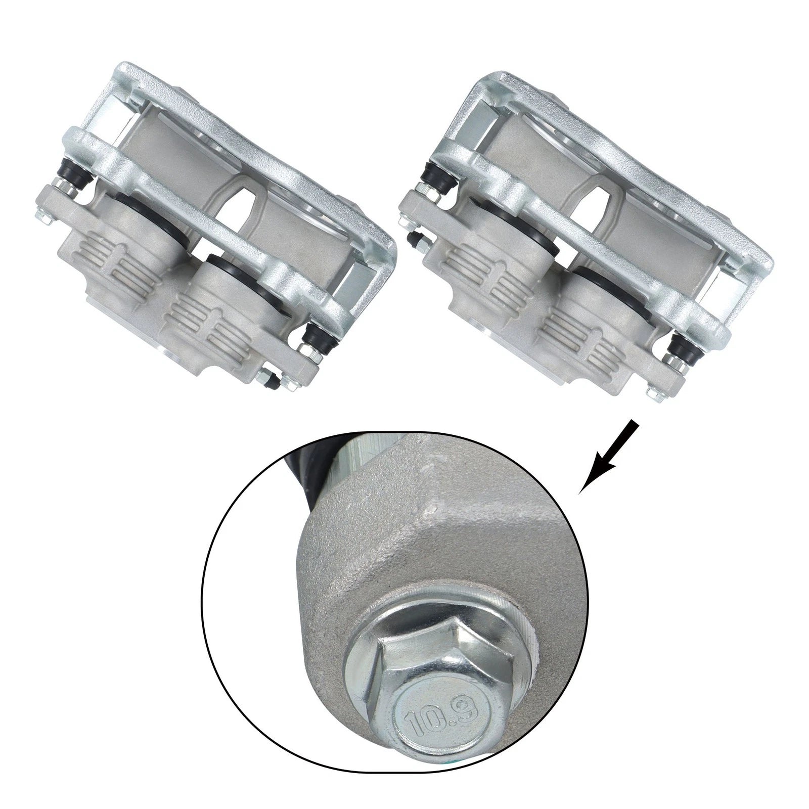 2X Front Brake Caliper with Bracket for Chevy Camaro Pontiac Firebird (1998–2002)