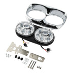 5-3/4" Dual LED Headlight Assembly for Harley Touring Road Glide (1998–2013)