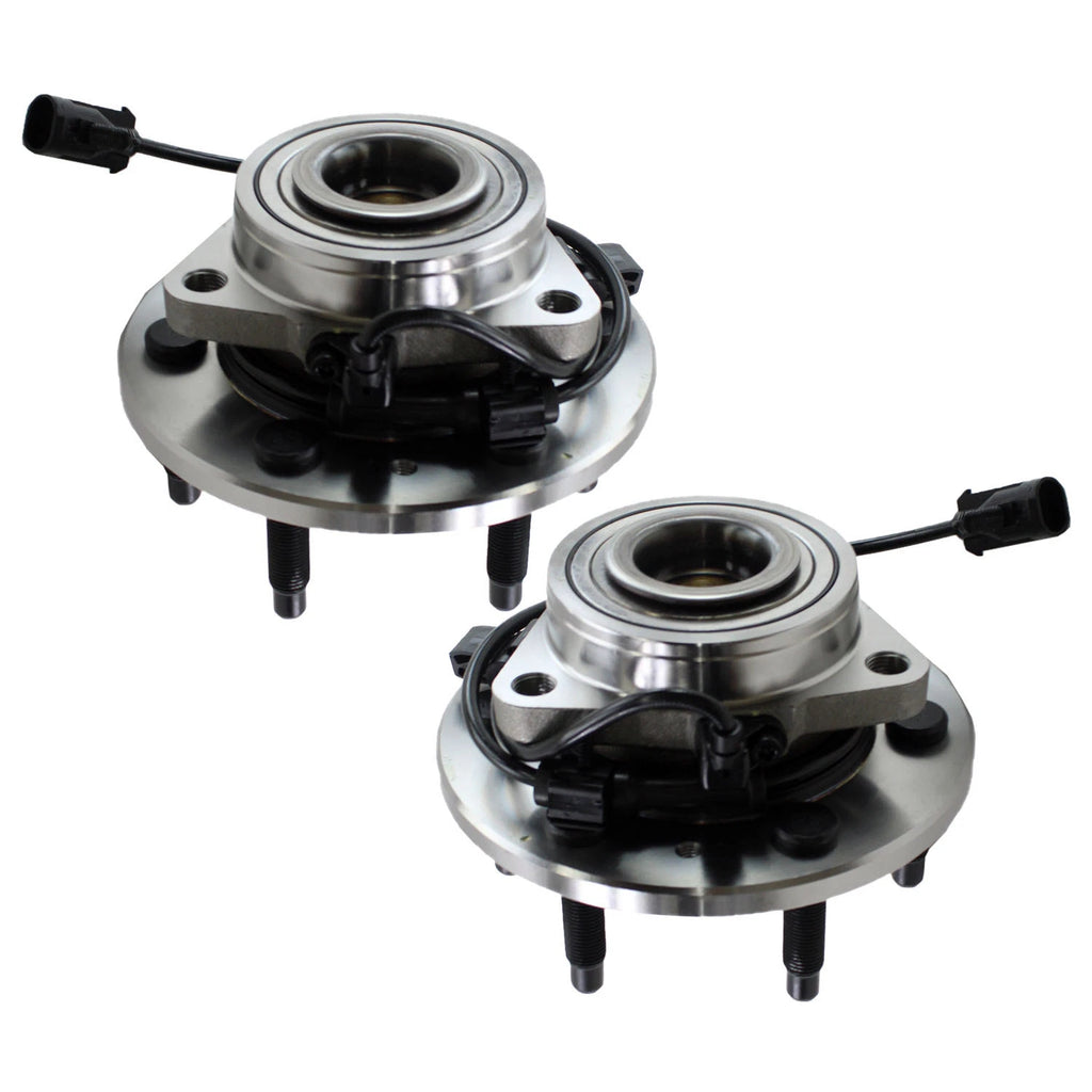 2X Front Wheel Bearing Hub Assembly for Chevrolet GMC RWD