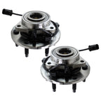 2X Front Wheel Bearing Hub Assembly for Chevrolet GMC RWD