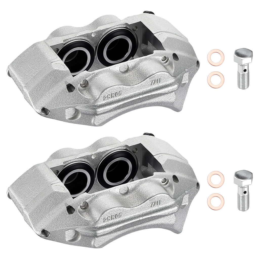 Set of 2 Front Left & Right Disc Brake Calipers for Toyota Tacoma (1995–2004)