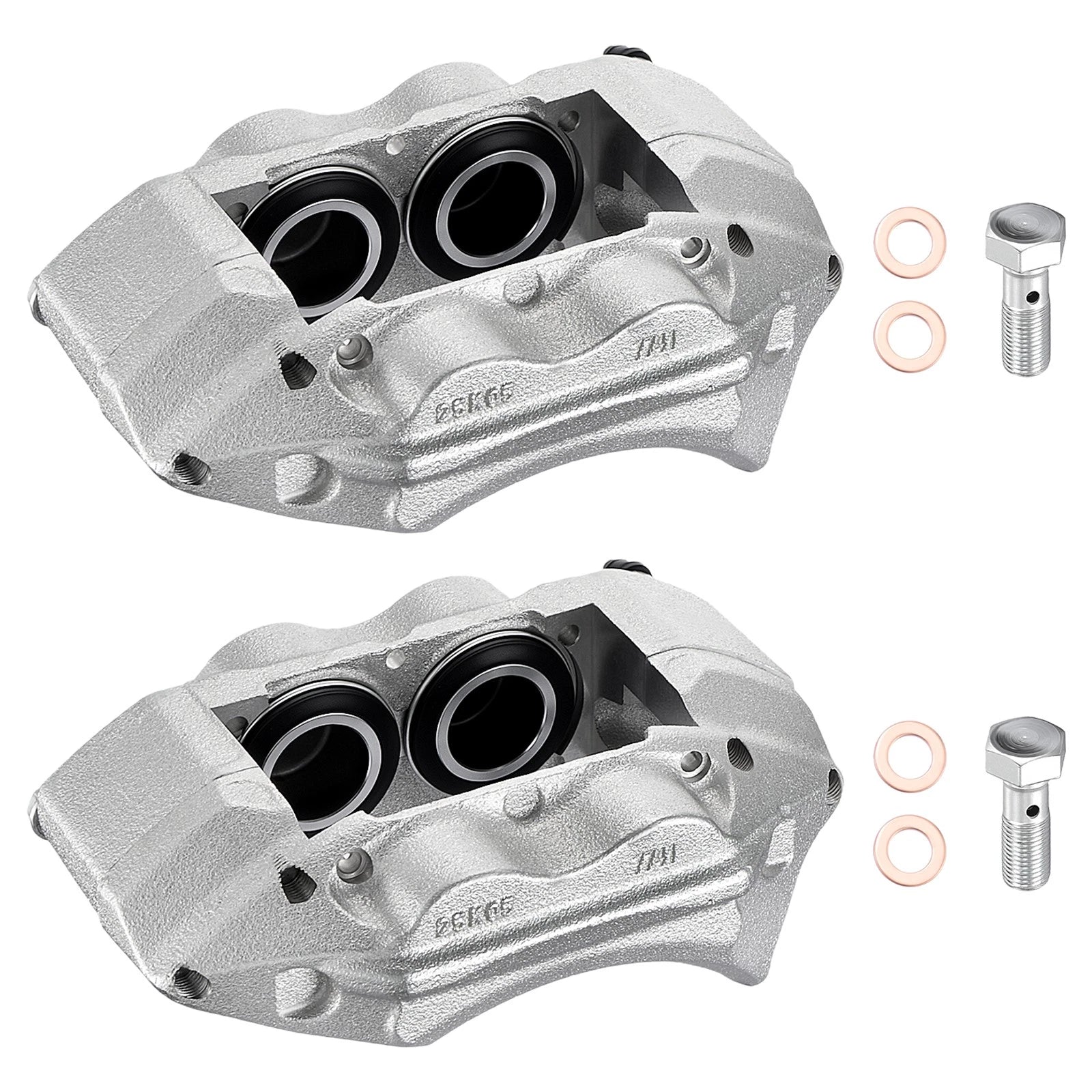 Set of 2 Front Left & Right Disc Brake Calipers for Toyota Tacoma (1995–2004)