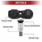 Tire Pressure Sensor 433MHz for Porsche Boxster (2012-2016) 1 x Sensor