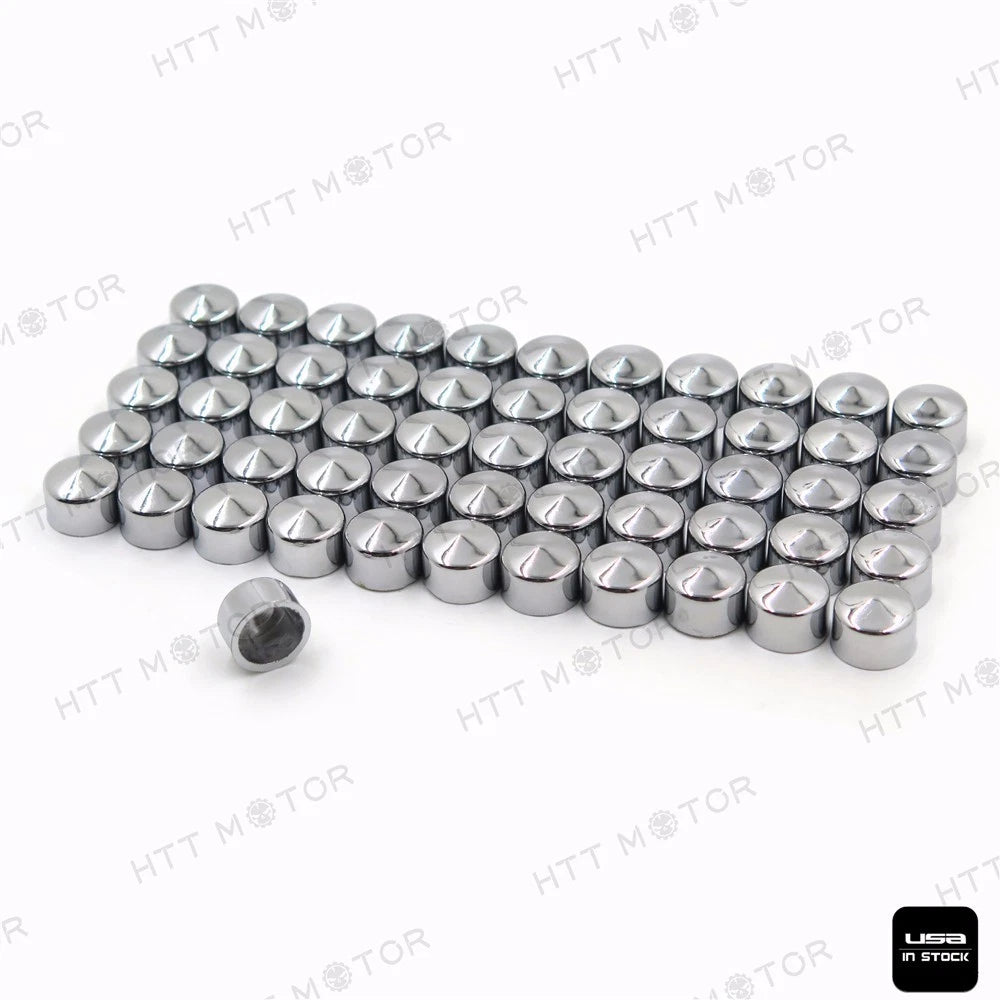 63pcs Chrome Caps Cover Kit for Harley Sportster (2004–2015)