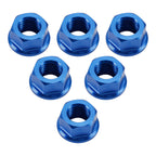 Rear Sprocket Nut Kit M10x1.5mm Blue for Aprilia RSV RSV4 1000R (2004–2016)