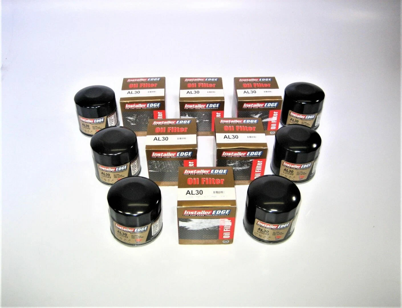 Set of 6 Oil Filter Elements for Installer Edge AL30 L20049