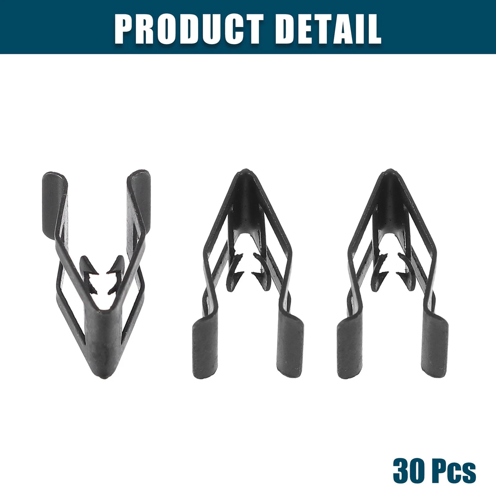 Set of 30 Interior Retainer Fitting Fastener Clips for Ford Mazda