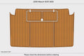 Swim Platform Pads for Maxum 3000 SCR (2000) - EVA Foam Faux Teak Deck Flooring