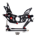 Rearset for Honda CBR600RR (2007–2008) Black