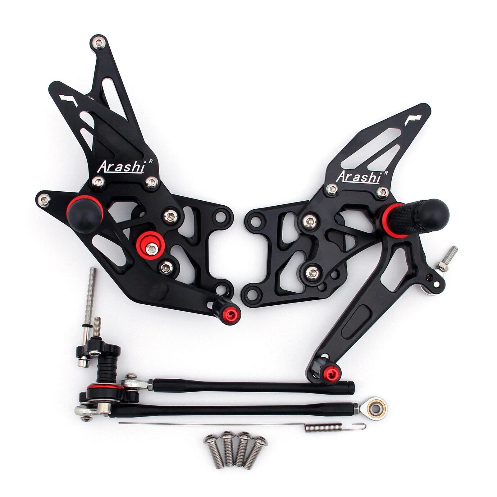 Rearset for Honda CBR600RR (2007–2008) Black