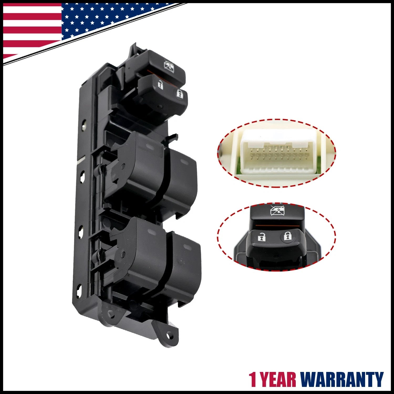 Master Power Window Door Switch for Toyota Camry Prius (2011–2014) 84040-33100