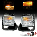 Left & Right Clear Fog & Signal Lens Light Set for Cadillac CTS-V (2004–2007)