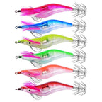 6X Electronic Glow Lure with Light Reflection and Internal Noise Beads