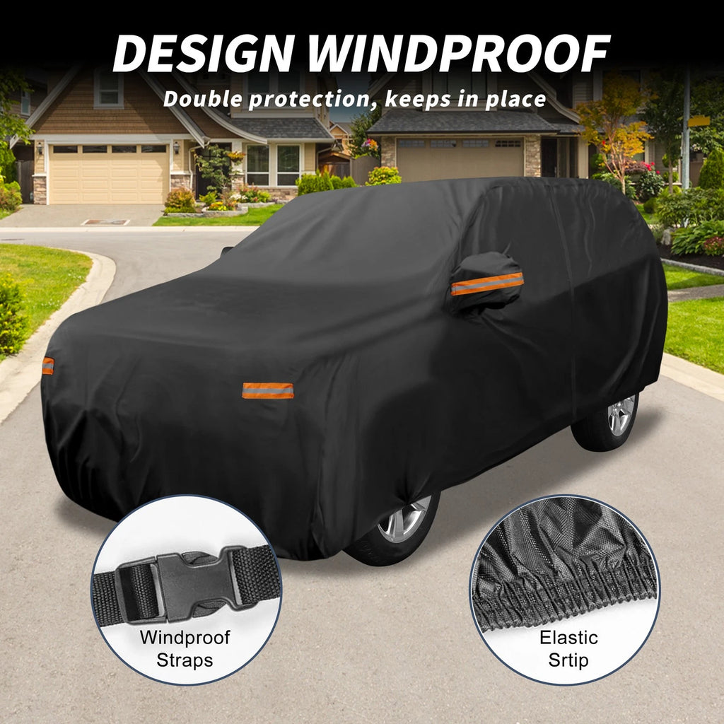 Waterproof Aluminum Film Car Cover for Ford Expedition (2018–2023)
