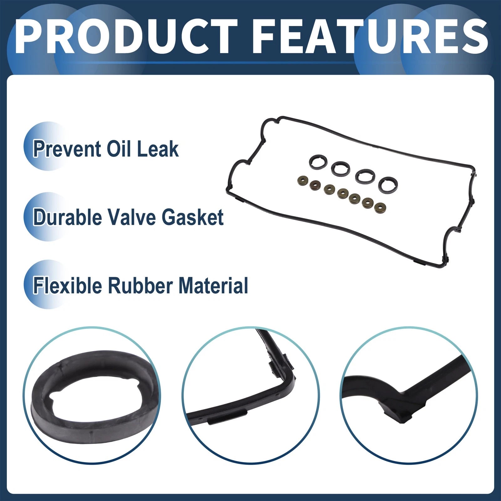 Valve Cover Gasket Set for Honda CR-V (1997–2001) VS50362R