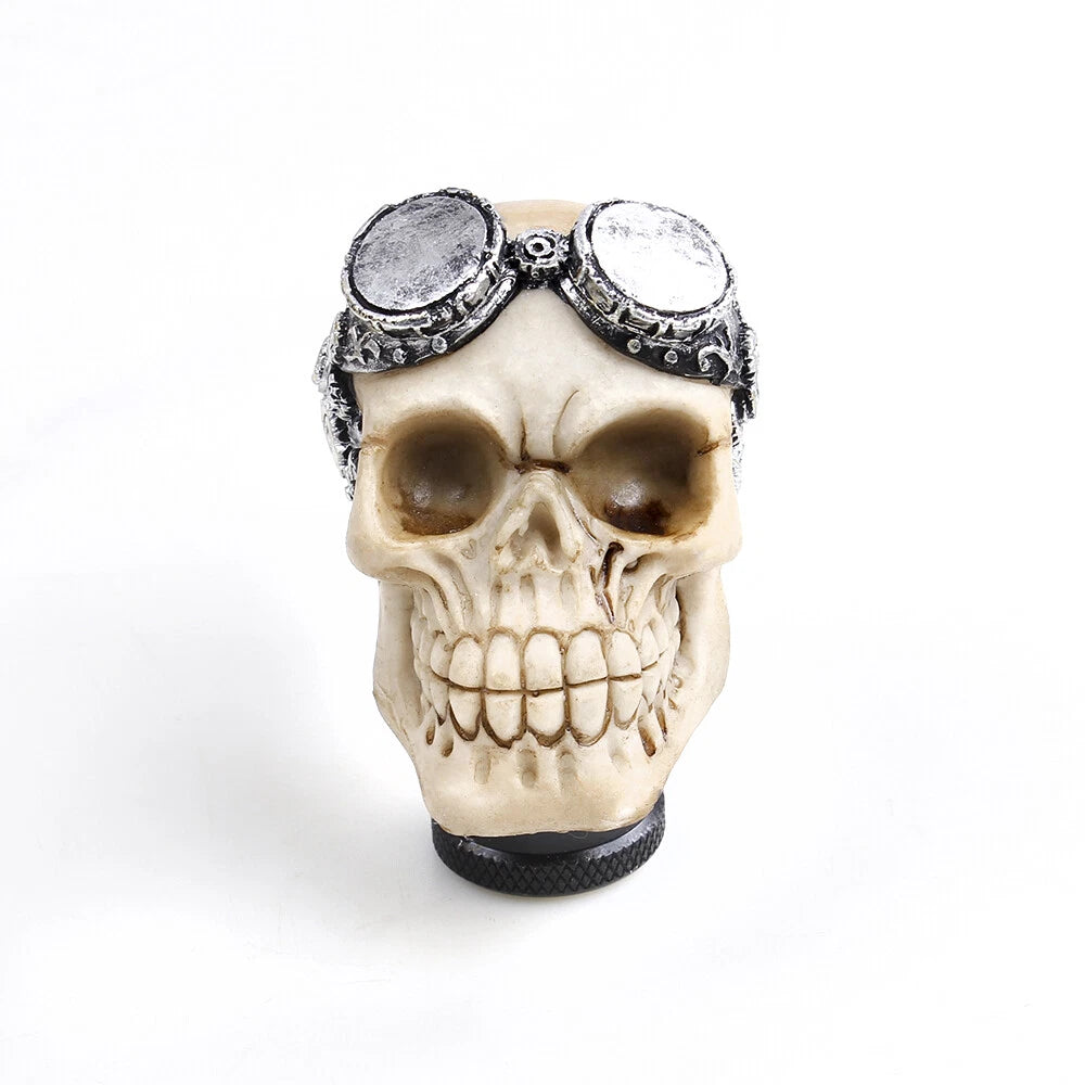 Skull Head Manual Gear Shift Knob for Universal Fit