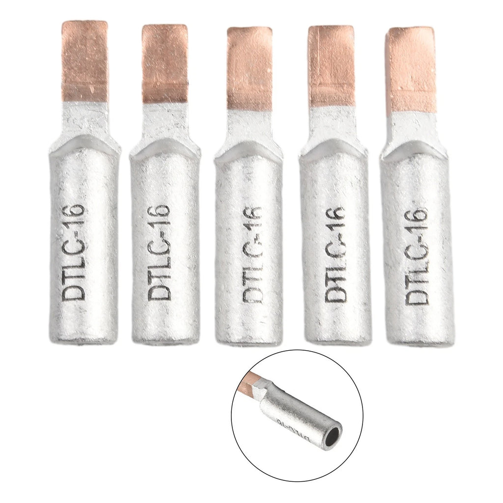 5X Wire Connector Terminal Crimping Pins for Universal Applications (Copper/Aluminum)