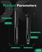 Full Set Shocks Struts for Chevrolet Express 2500 (2003–2013)