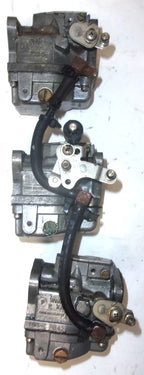 Carburetor Set of 3 for Mercury 75HP (824924T48 824924T49 824924T50 WME 103)