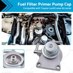 Fuel Filter Primer Pump Cap for Toyota LandCruiser 80 Series (HZJ80)