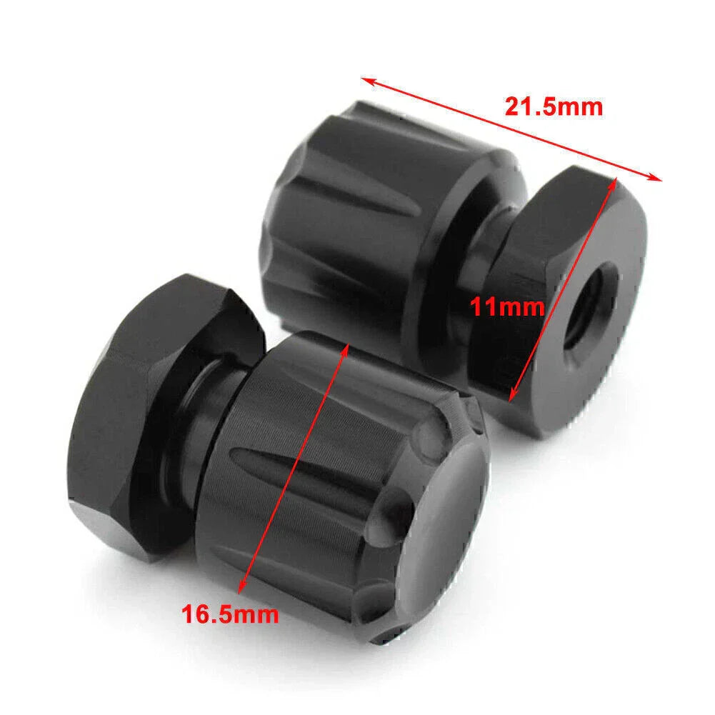 Pair Mounting Nuts Bolts for Harley Road King, Road Glide, Softail, Fat Boy