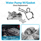 Water Pump W/Gaskets for Mercedes Benz C CLK E 240 (1997–2002) A1122001401